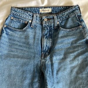 Madewell Curvy Perfect Vintage Straight Jean